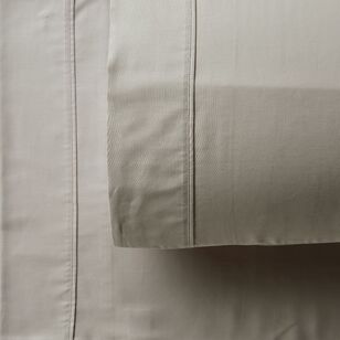 KOO 400 Thread Count Cotton Sheet Set Silver