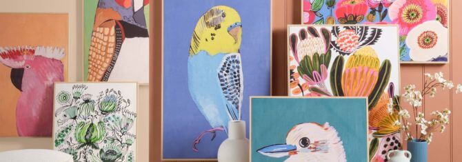 An Art Show In Your Home: How To Match Wall Art With Your Home Décor