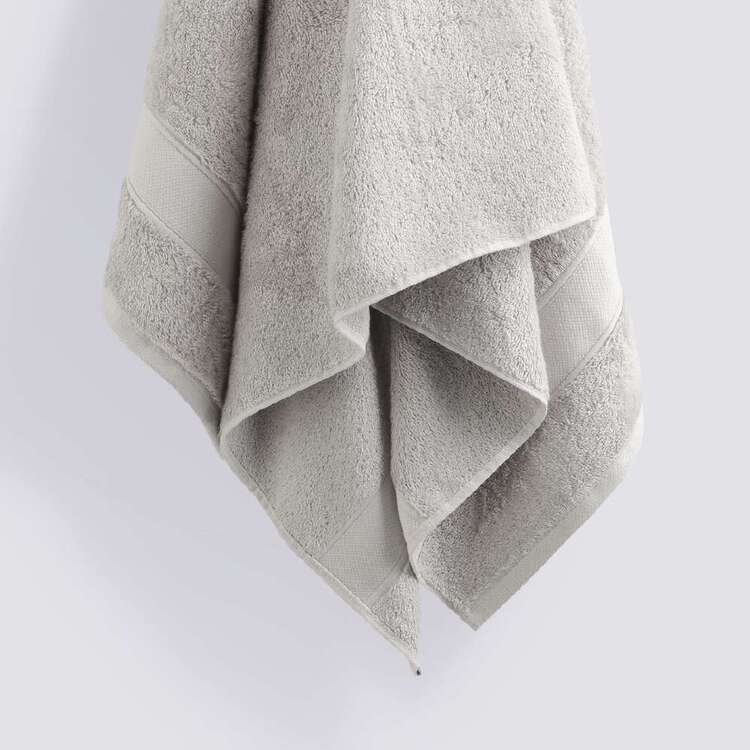 KOO Bamboo Cotton Towel Collection Silver