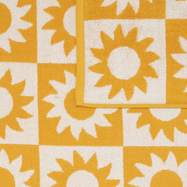 KOO Blaze Sun 550GSM Towel Collection Yellow