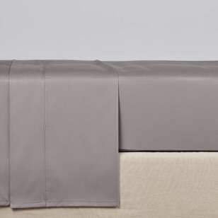 KOO 250 Thread Count Flat Sheet Charcoal