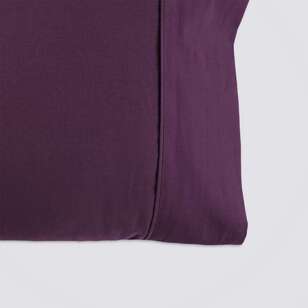 KOO 250 Thread Count Standard Pillowcase Purple Standard