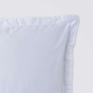 KOO 300 Thread Count Cotton European Pillowcase White European