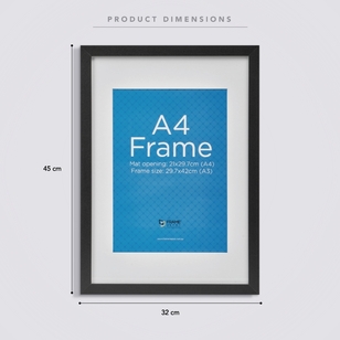 Frame Depot Core A4 Frame Black A4