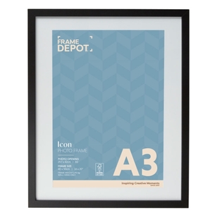 Frame Depot Core A3 Frame Black A3