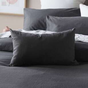 KOO Loft Linen Cushion Charcoal 30 x 50 cm