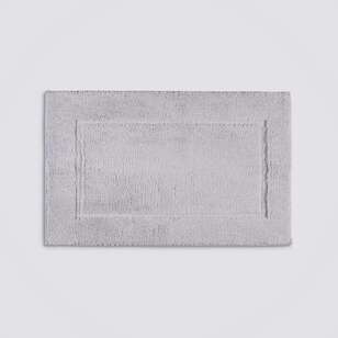 KOO Border Bath Mat Silver