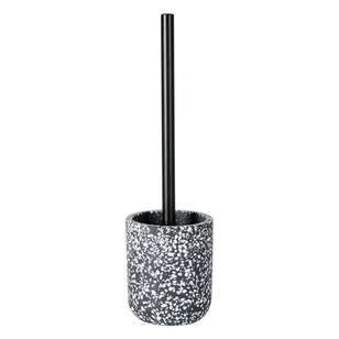 KOO Speckle Toilet Brush Holder Black