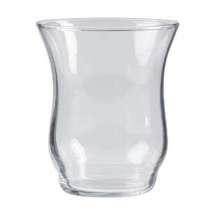 KOO Glass Candle Holder Clear 7.7X9Cm