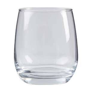 KOO Space Glass Hurricane Candle Holder Clear 8.4X9.6Cm