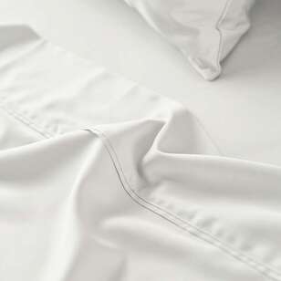 KOO Bamboo Cotton Sheet Set White