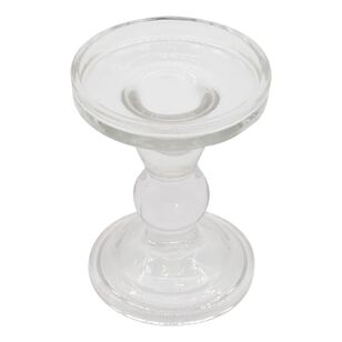 KOO 11 cm Glass Candle Holder Clear 8 x 11 cm