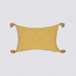 KOO Blake Tufted Cushion  Ochre 40 x 60 cm