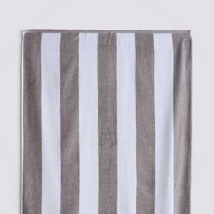 KOO Pool Towel Silver