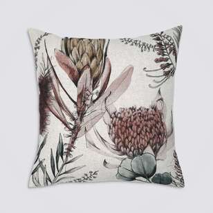 KOO Native Digital Patterned Cushion II Pink 50 x 50 cm