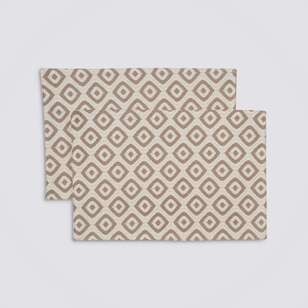 KOO Kasper Placemat 2 Pack Natural