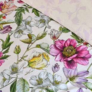 KOO Fleur Flower Quilt Cover Set Multicoloured