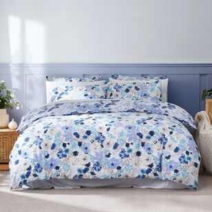 KOO Printed Cotton Floral Quilt Cover Set Multicoloured Queen