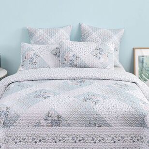 KOO Lottie Coverlet Set Blue 220 x 240 cm