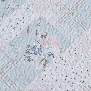 KOO Lottie Coverlet Set Blue 220 x 240 cm