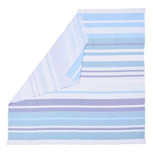 KOO Elite Boca Square Beach Towel Blue 150 x 150 cm