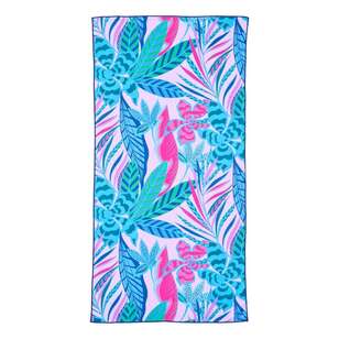 KOO Sand Free Beach Towels Purple 75 x 150 cm