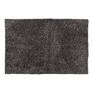 KOO Kaity 2 Piece Bath Mat Set Charcoal Bath Mat