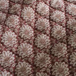 KOO Quilted Coverlet Set Berry / Natural 240X260Cm